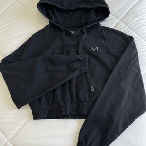 Black Hooded Sweatshirt